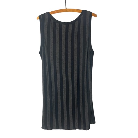 cabi Women’s Aligned Striped Tunic Tank Top Size Medium / Style 3630 - Picture 7 of 8